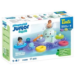 PLAYMOBIL Junior 71438 Polpo Gigante Cavalcabile, Giocattolo da Bagno,