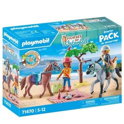 PLAYMOBIL 71470 Amélia und Ben mit Pferden
