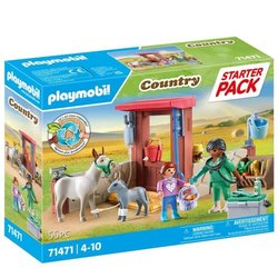 PLAYMOBIL 71471 Tierarzt mit Nutztieren