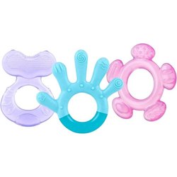 Anneaux de dentition 3 étapes - NUBY - 3 Step Teether - Compatible ave