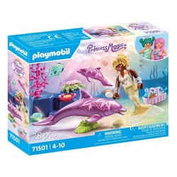 PLAYMOBIL 71501 Meerjungfrau mit Delfinen