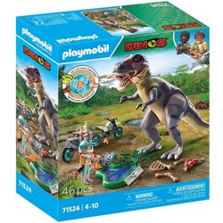 PLAYMOBIL 71524 Ontdekkingsreiziger met motor en tyrannosaurus