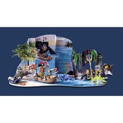 PLAYMOBIL 71636 Calendrier l Avent Pirate, 24 surprises, 98 pieces, De