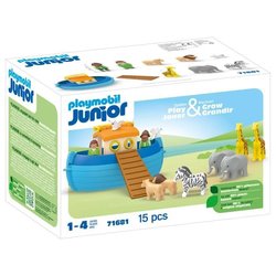 PLAYMOBIL 71681 Noah s Ark - Junior - Includes a floating boat - Ages 