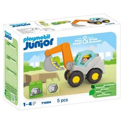 PLAYMOBIL Junior 71684 Graafmachine, voor baby s, vanaf 12 maanden