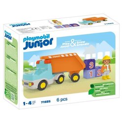 PLAYMOBIL Junior 71685 Muldenkipper, ab 12 Monaten