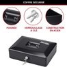 MASTER LOCK Caja de monedas 8 compartimentos