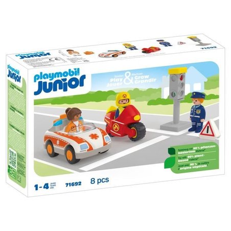 PLAYMOBIL JUNIOR - 71692 - Héroe cotidiano
