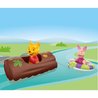 PLAYMOBIL Junior 71705 Winnie et Porcinet, Flotte dans l eau, Jouet po