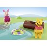PLAYMOBIL Junior 71705 Winnie et Porcinet, Flotte dans l eau, Jouet po