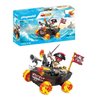 Playmobil 71720 Kart della nave pirata, Funstars, 45 pezzi, dai 4 anni