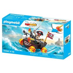 Playmobil 71720 Kart della nave pirata, Funstars, 45 pezzi, dai 4 anni