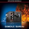 Coffre-fort de sécurité ignifugé et résistant a l eau 22L - MASTER LOC