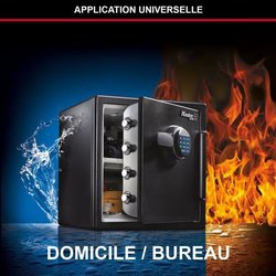 MASTER LOCK 33.6L Elektronischer Kombinationssicherheitssafe Feuerfest