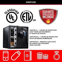 MASTER LOCK 33.6L Elektronischer Kombinationssicherheitssafe Feuerfest