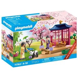 PLAYMOBIL 71762 Jardín asiático con familia de pandas