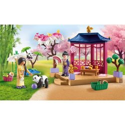 PLAYMOBIL 71762 Asian Garden with Panda Family