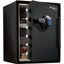 MASTER LOCK Elektronischer Kombinationssicherheitstresor - Schwarz und