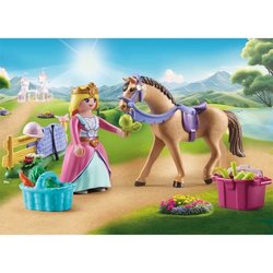 PLAYMOBIL 71801 Principessa cavalcatrice con cavallo