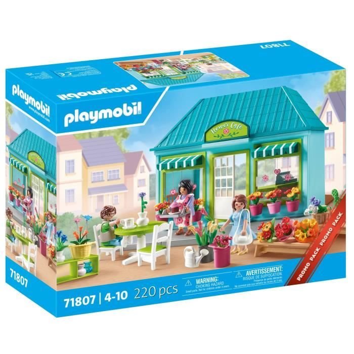 PLAYMOBIL 71807 Blumenladen und Teestube