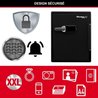 MASTER LOCK Feuerfester und wasserfester Safe (Touch-Code + Alarm) 56,