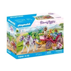 PLAYMOBIL 71846 Carroza con pareja principesca y cochero