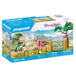 PLAYMOBIL 71849 Königliche Gartenspiele mit Kindern
