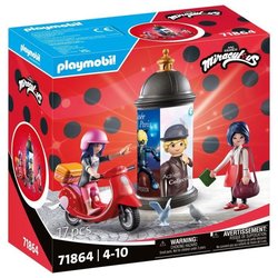 PLAYMOBIL 71864 Miraculous: Marinette on scooter & Kagami