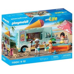 Playmobil 71904 Eiswagen & 3 Figuren, Strandurlaub