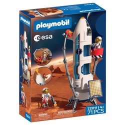 Playmobil 72011 Fusée d exploration sur Mars de l ESA, L espace, 71 pi
