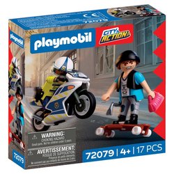 Playmobil 72079 Course-poursuite en moto