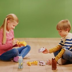 Magnetic Animals - KLEIN - 0066 - 8 Large Funny Animals Puzzle, Closed