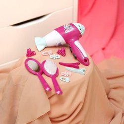 BARBIE - Kappersset met föhn 7 stuks