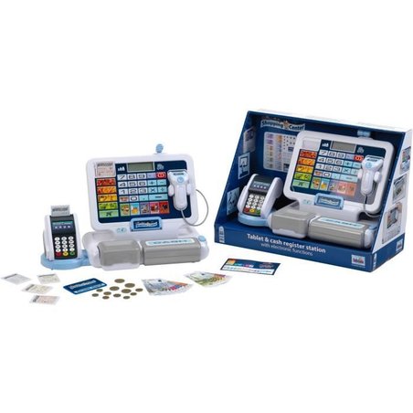 Registrierkassenspielzeug - KLEIN - Elektronische Registrierkasse mit 