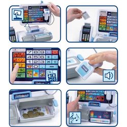 Registrierkassenspielzeug - KLEIN - Elektronische Registrierkasse mit 