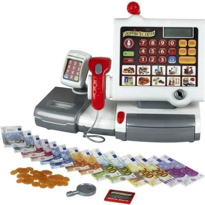KLEIN - Registratore di cassa con touchscreen Shopping Center