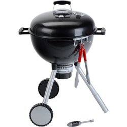 KLEIN - Weber One Touch Premium barbecue met geluid en lichte houtskoo