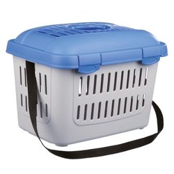TRIXIE Transportbox - Midi-Capri 44 × 33 × 32 cm - Frontöffnung - Lüft