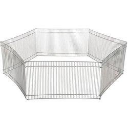 TRIXIE Caja de metal galvanizado - Ø90cm - Para animales pequeños