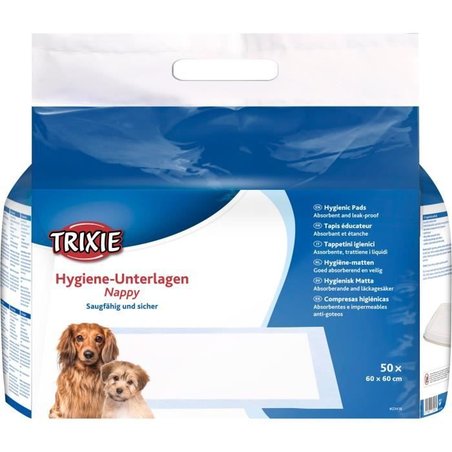 TRIXIE Windel-Lernmatte - 60 × 60 cm - 50 Stk