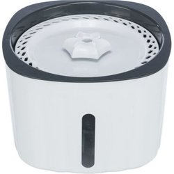 TRIXIE Fuente para beber Flores - Plástico - 2L - 18,5 × 13 × 18,5 cm 