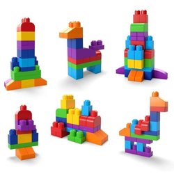 MEGABLOKS First Builders - Classic Medium Bag - 60 Blocks