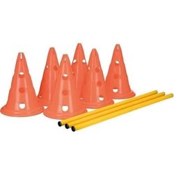 TRIXIE Lote de 3 actividades de obstáculos - Ø 23 × 30 cm - 78 cm - Na