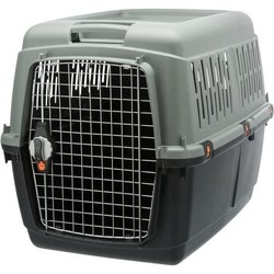 Box de transport TRIXIE Giona 5 - Recyclé - M: 60 × 61 × 81 cm - Anthr