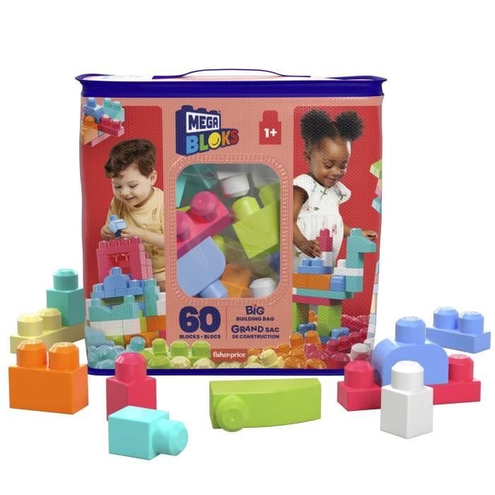 MEGA Bloks rosa Tasche Medium