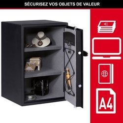 MASTER LOCK Hochsicherheitssafe [Elektronische Kombination] [Groß 61,7