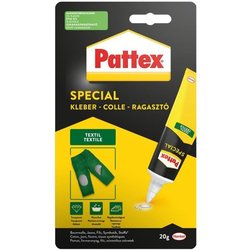 Colla per materiali speciali - PATTEX - Tessile - Tubo - 20g
