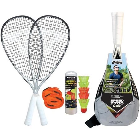 Set Speedbadminton - SCHILDKRÖT - Set SPEED 7700 LED