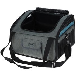 Car bag - KERBL - Vacation - Grey/blue - 44x35x30 cm