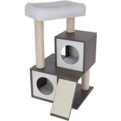 KERBL - FLAIR cat tree - 48x44x86cm - White/grey - Sisal